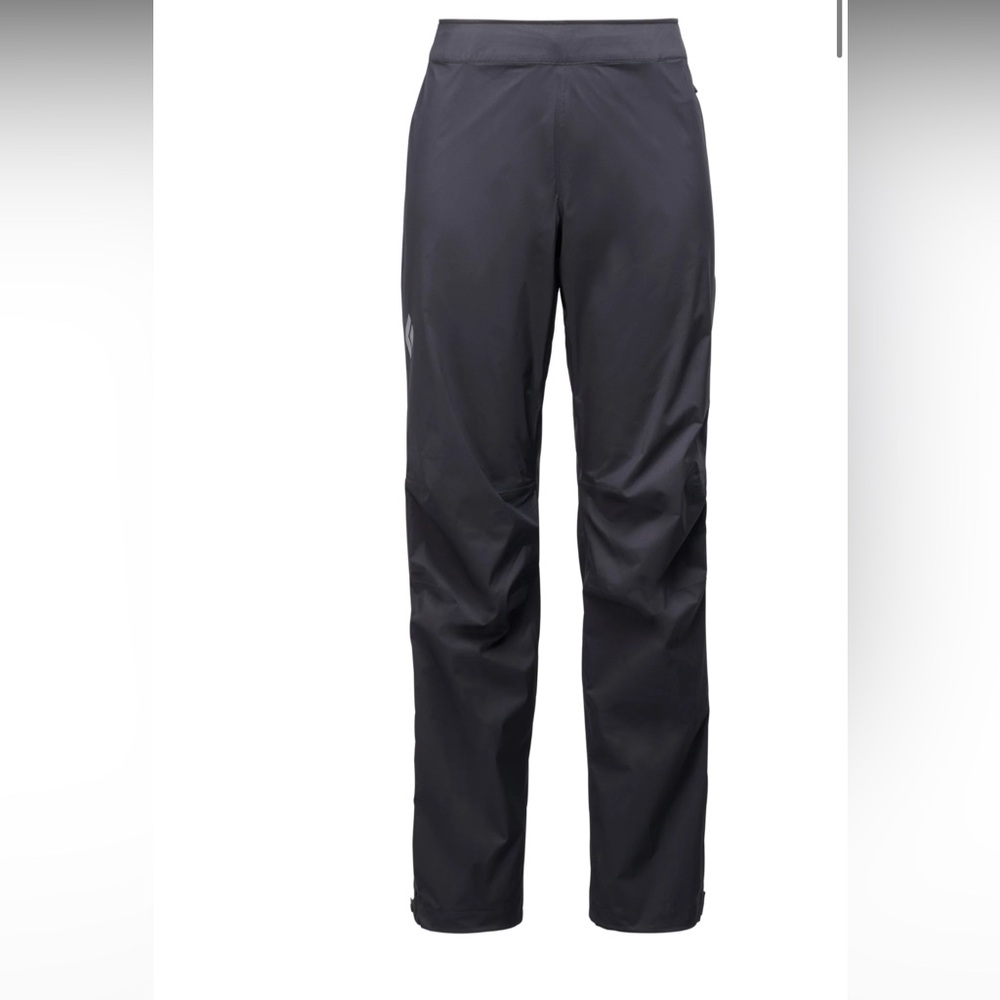 Black Diamond Women’s Stormline Rain Pants in Black Medium - Picture 2 of 4